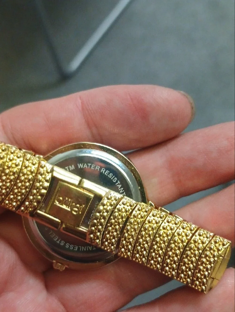 Burgi Women's Diamond Accent Crystal Watch